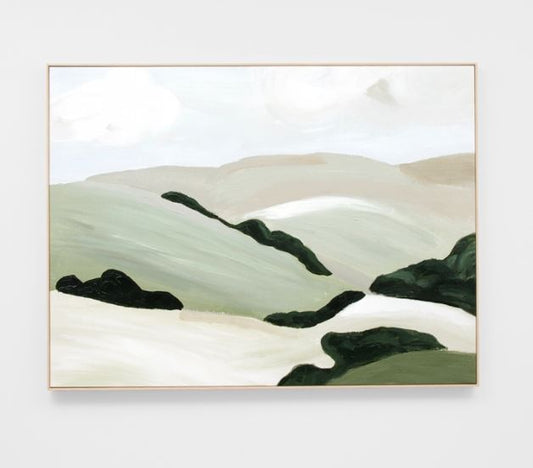 Barossa Landscape Framed Canvas